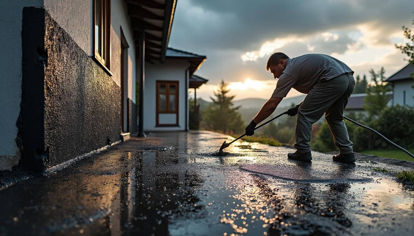 Pourquoi le goudronnage d’une allée renforce-t-il la résistance aux intempéries autour de la maison ?