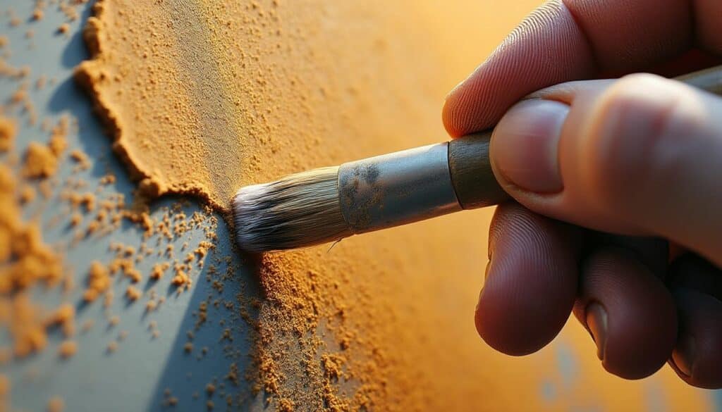 Préparation idéale avant peinture sur plâtre fissuré