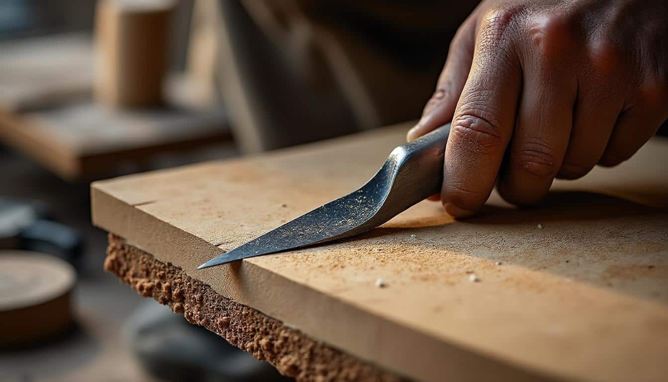 Comment utiliser un ciseau à placo pour une découpe précise ?