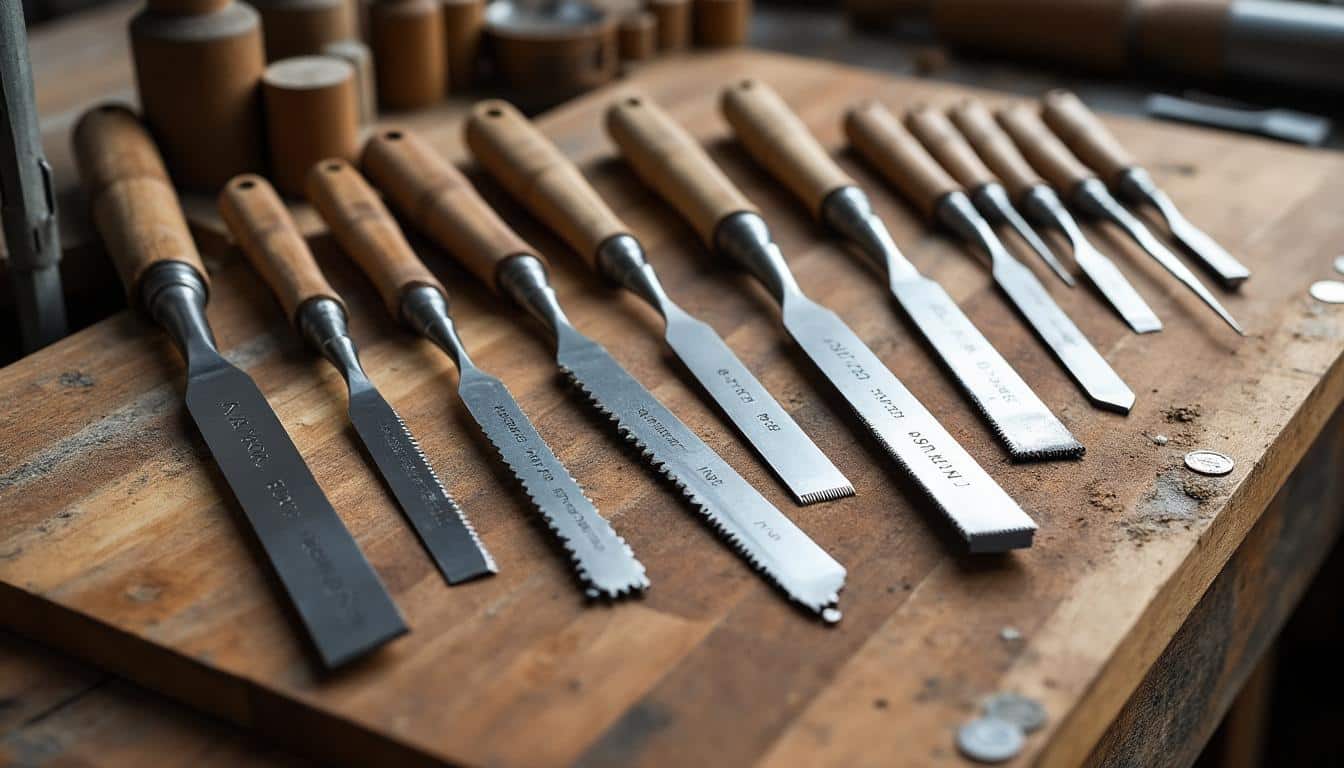 Illustration: Les différents types de lames selon les matériaux pour une découpe optimale