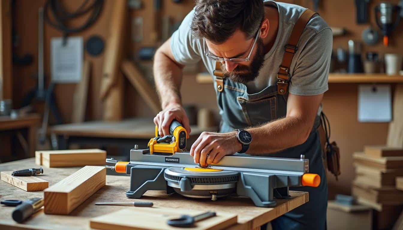 Illustration: Comment bien utiliser la scie à ruban Parkside : guide pratique et réglages essentiels