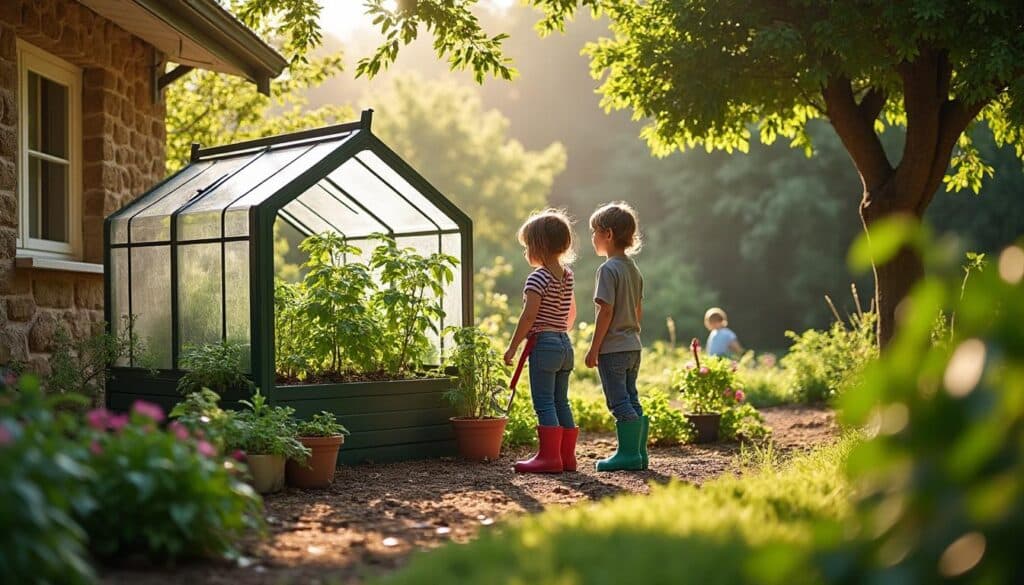 Bien choisir l’emplacement d’une serre de potager dans votre jardin maison
