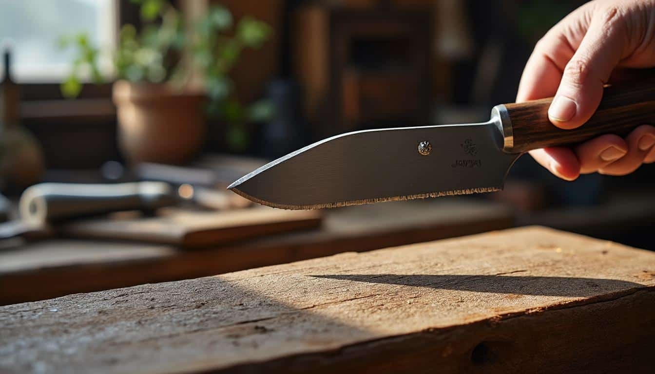 Illustration: Comprendre la lame de scie à chantourner ronde et ses spécificités techniques