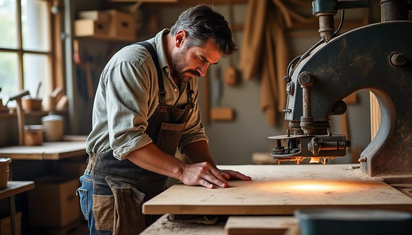 Illustration: Comprendre le fonctionnement et les usages d’une scie à bois thermique