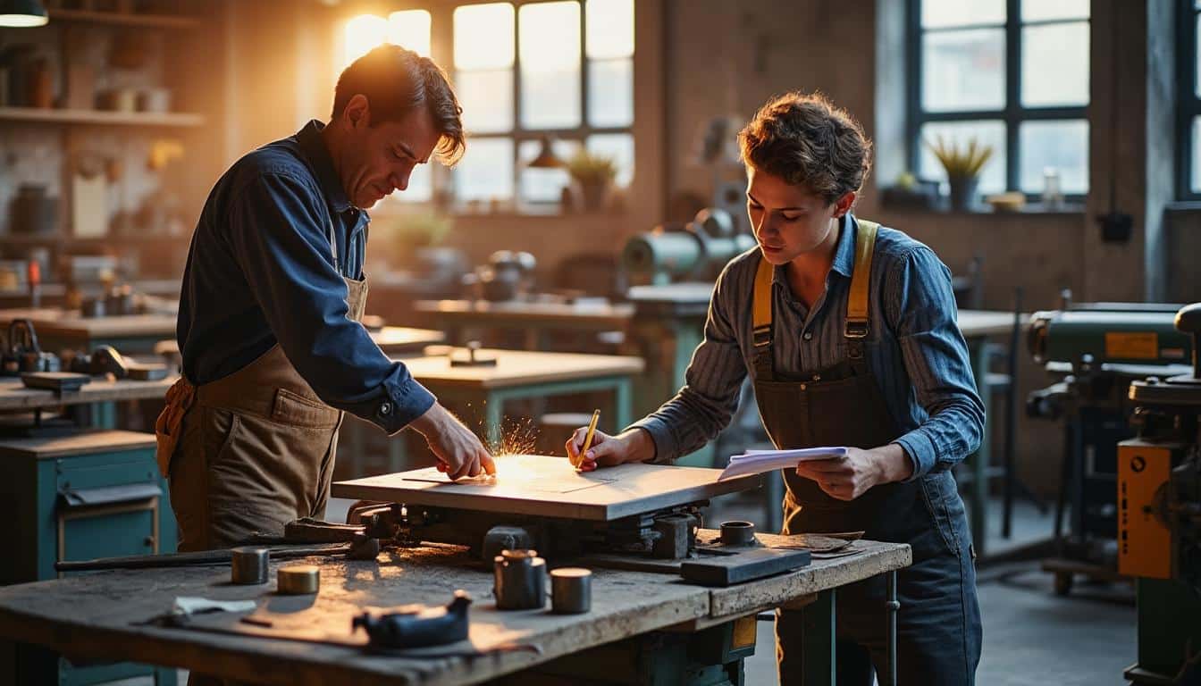 Illustration: Quels types de scies à ruban horizontales choisir selon vos besoins d’atelier ?