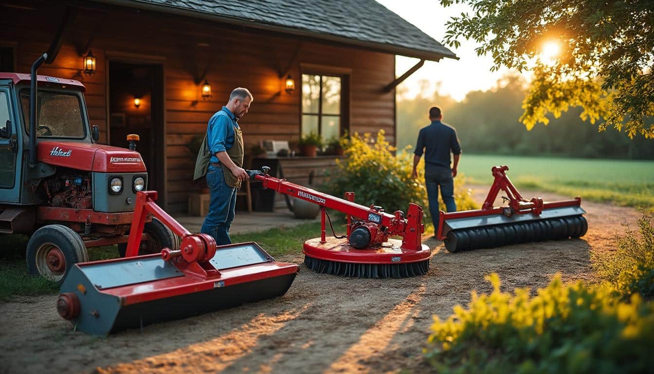 Illustration: Les différents types de scies circulaires adaptées à la prise de force et leurs atouts