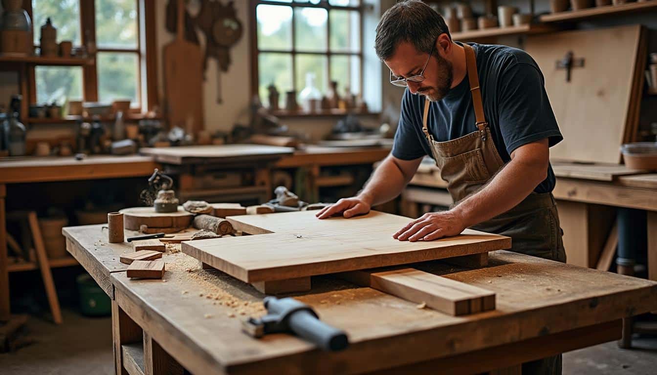 Illustration: Comprendre la table à scie pour le travail du bois : définition et usages essentiels