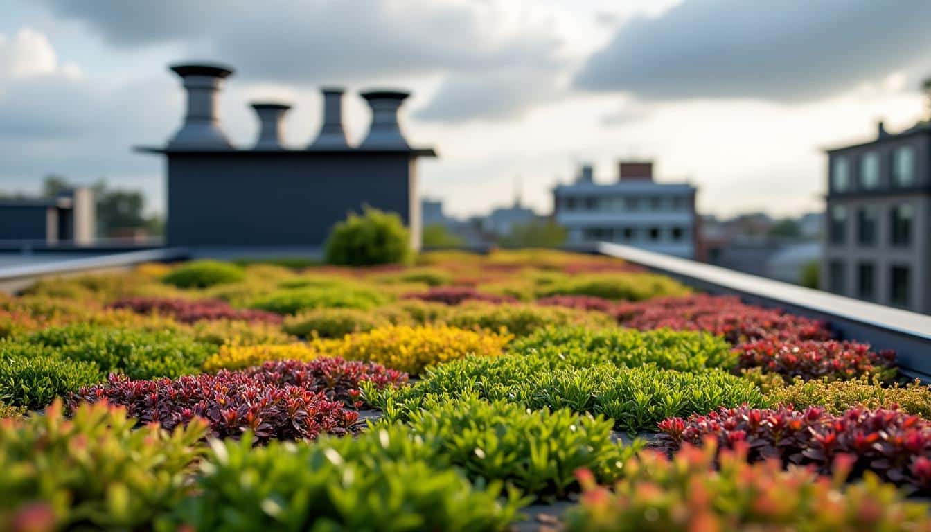 Illustration: Comprendre la toiture végétalisée à base de sedum : définition et caractéristiques