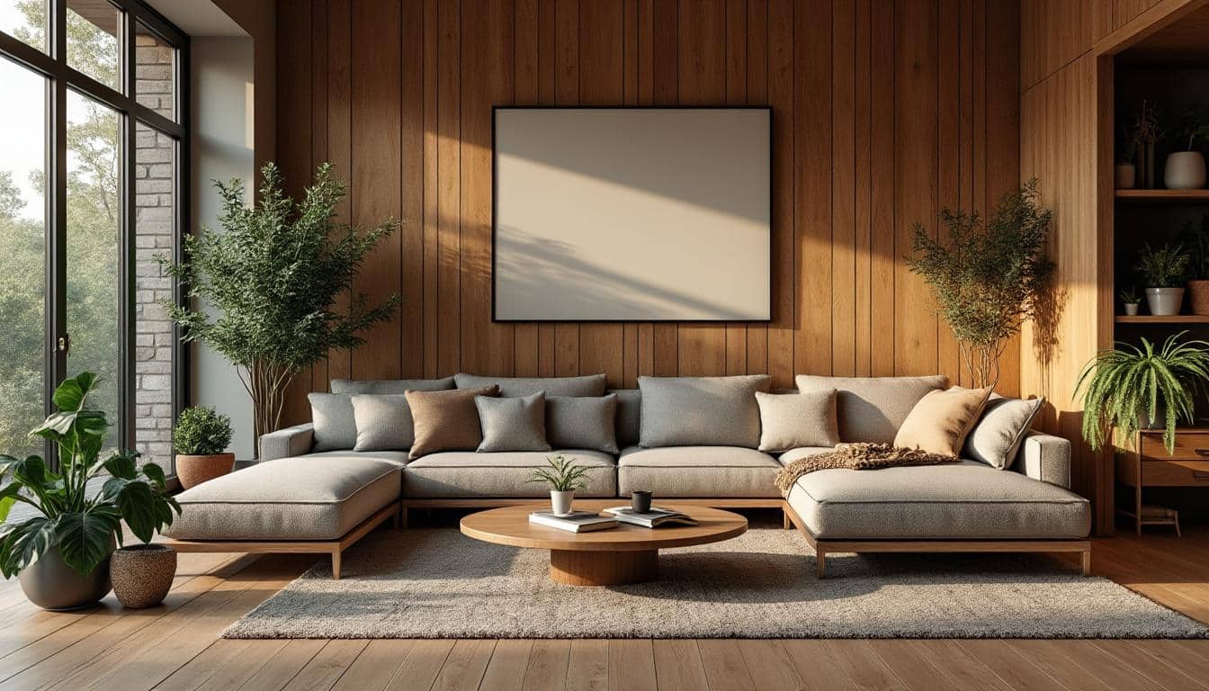 Salon en lambris : conseils et idées pour une déco chaleureuse