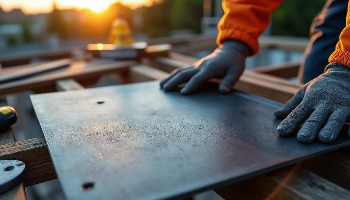 Illustration: Comprendre ce qu’est une tôle de toiture en bac acier et ses spécificités