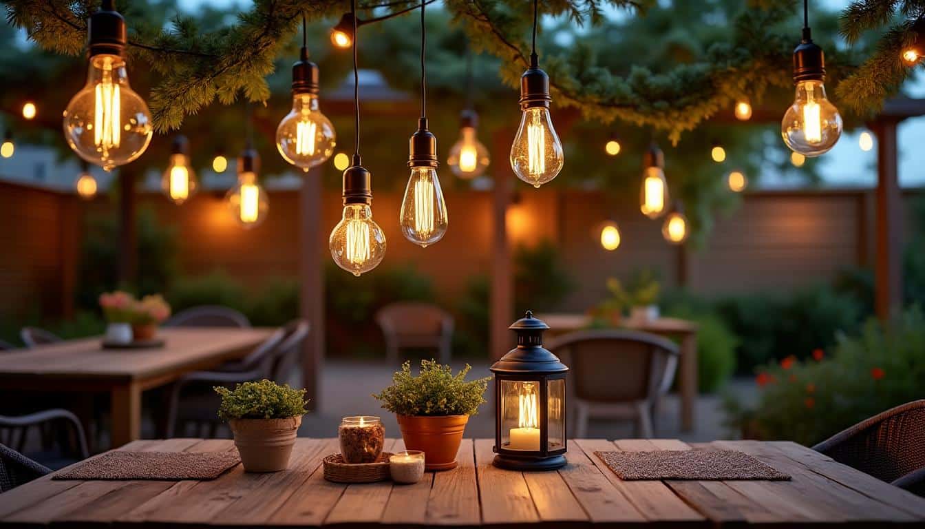 Illustration: Comprendre les ampoules décoratives pour un éclairage extérieur réussi