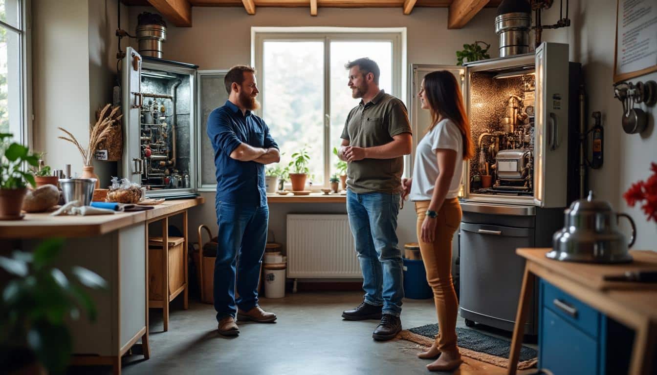 Illustration: Comprendre le fonctionnement et les variantes des chaudières à gaz à condensation