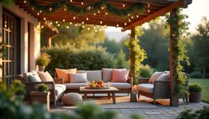 Décoration de pergola extérieure : idées pour un espace convivial