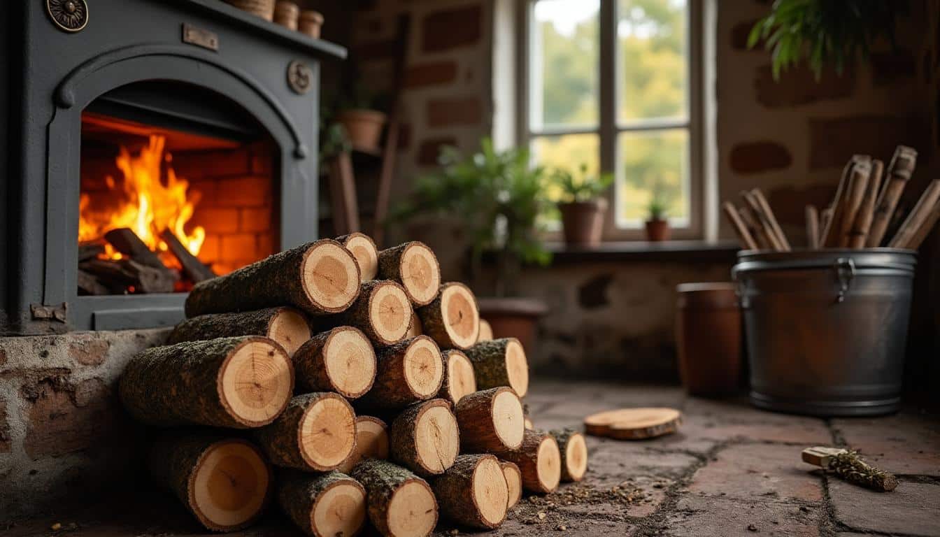 Illustration: Comprendre le frêne comme bois dur idéal pour le chauffage