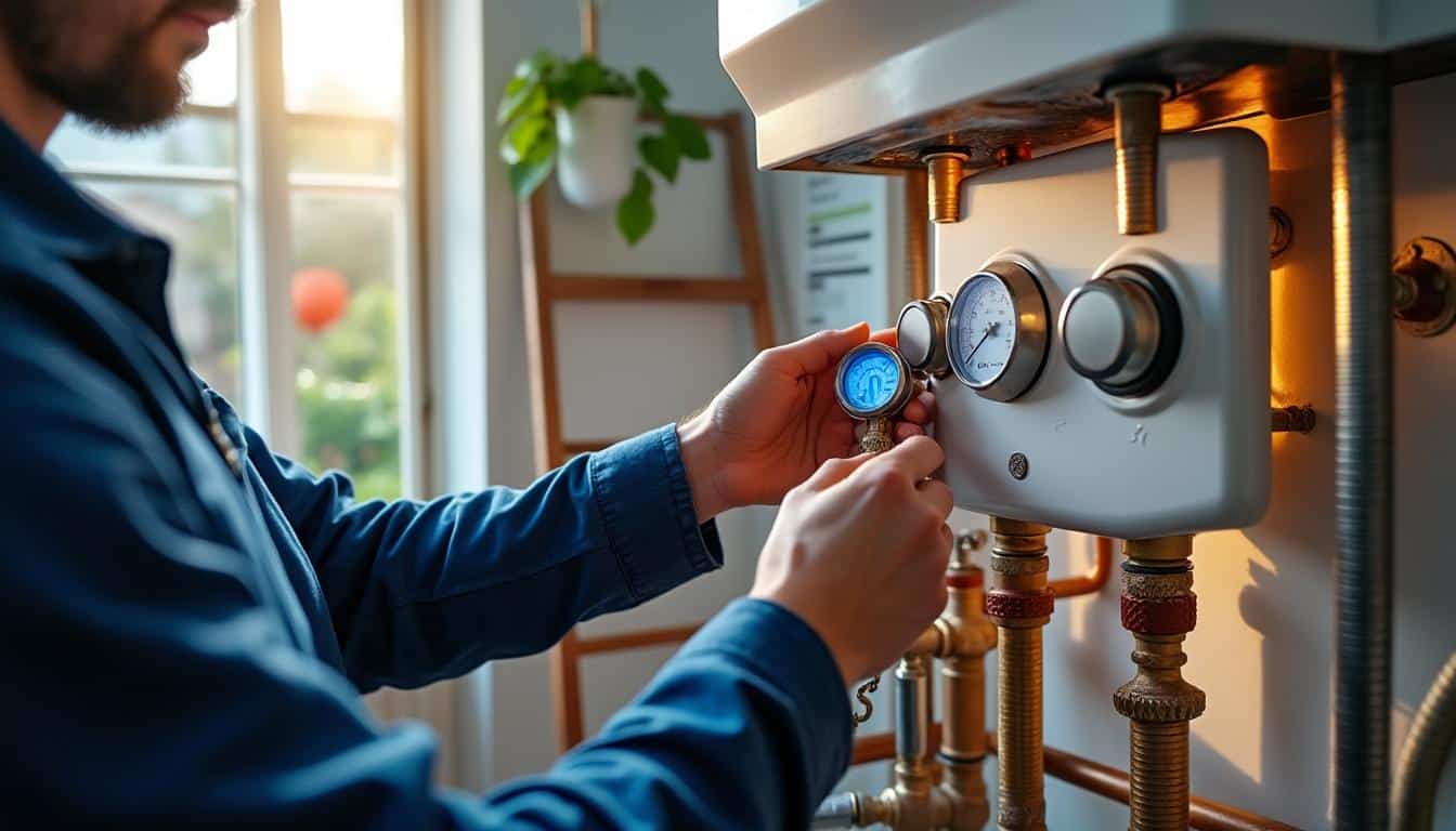 Illustration: Comprendre le fonctionnement d’une chaudière individuelle alimentée au gaz