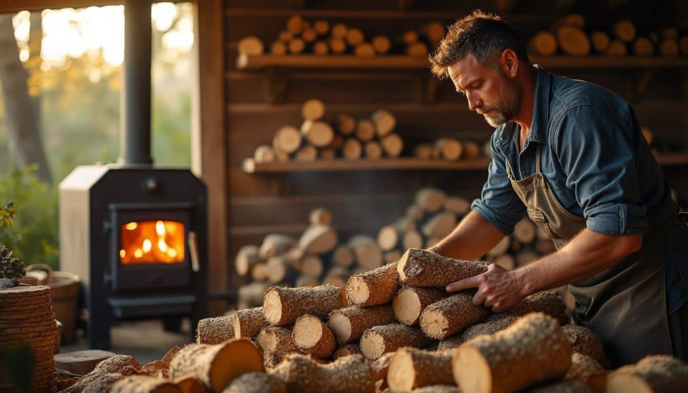 Illustration: Pourquoi opter pour le frêne comme bois de chauffage ?