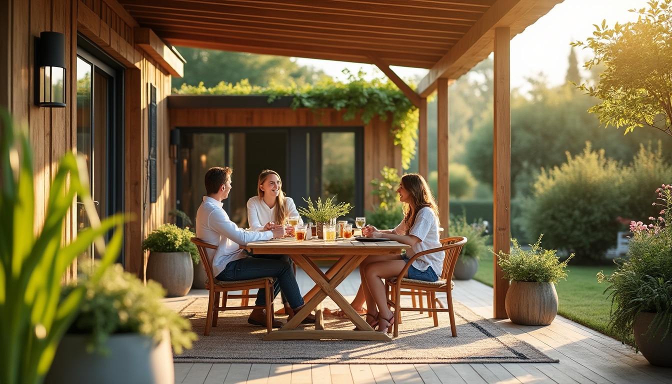 Illustration: Pourquoi opter pour une décoration extérieure en bois ? Avantages et atouts naturels