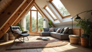 Éclairage des combles : astuces pour une lumière optimale sous pente