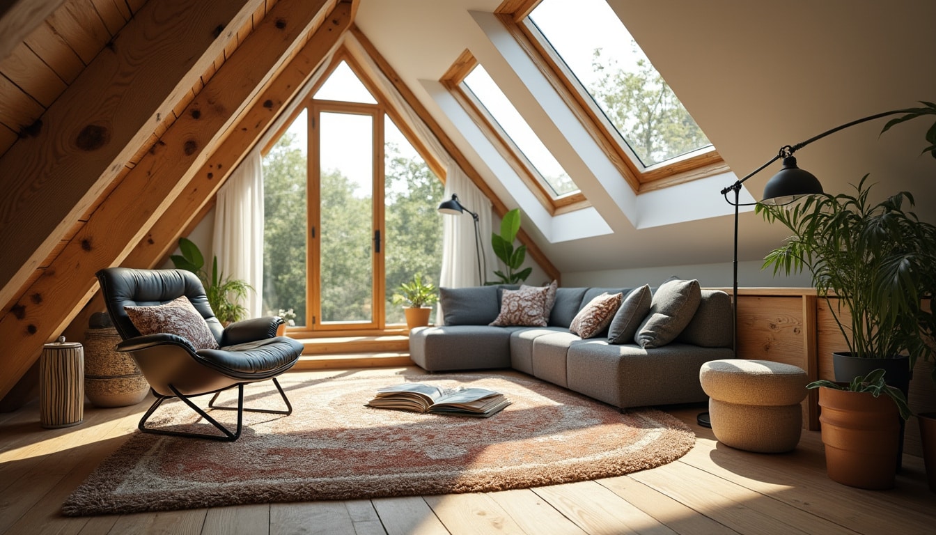 Éclairage des combles : astuces pour une lumière optimale sous pente