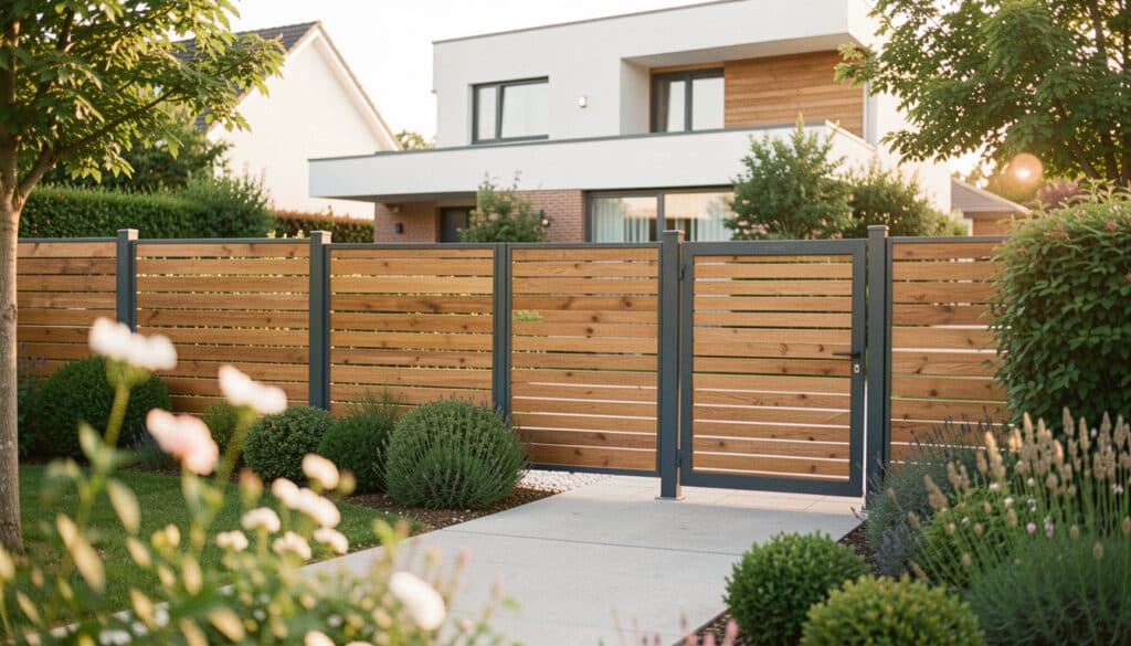 Choisir une clôture adaptée à son jardin et sa maison